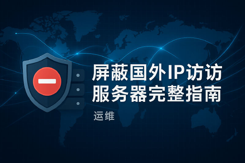 Featured image of post 屏蔽国外IP访问服务器完整指南