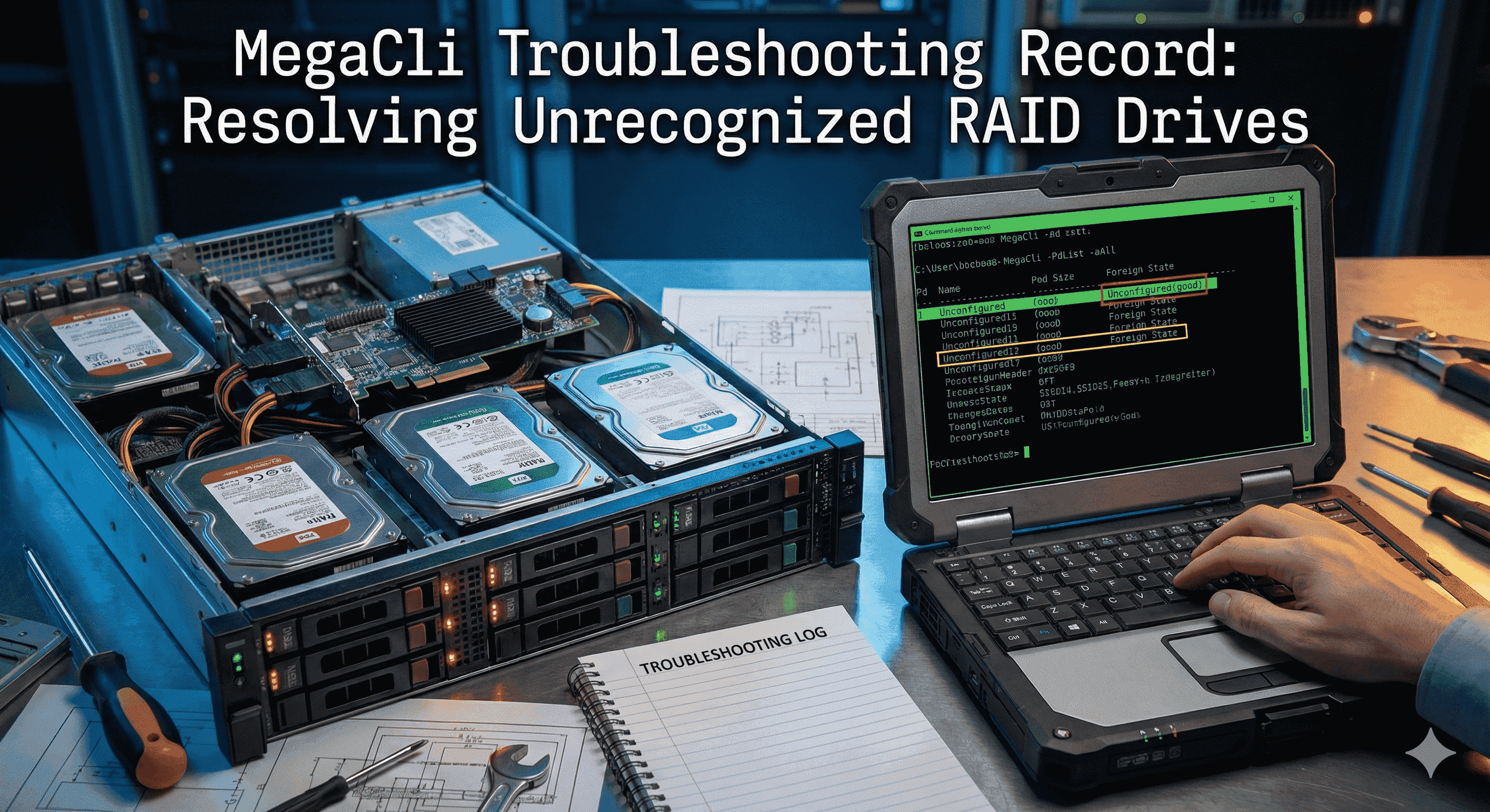 Featured image of post 记一次RAID硬盘识别问题排查过程